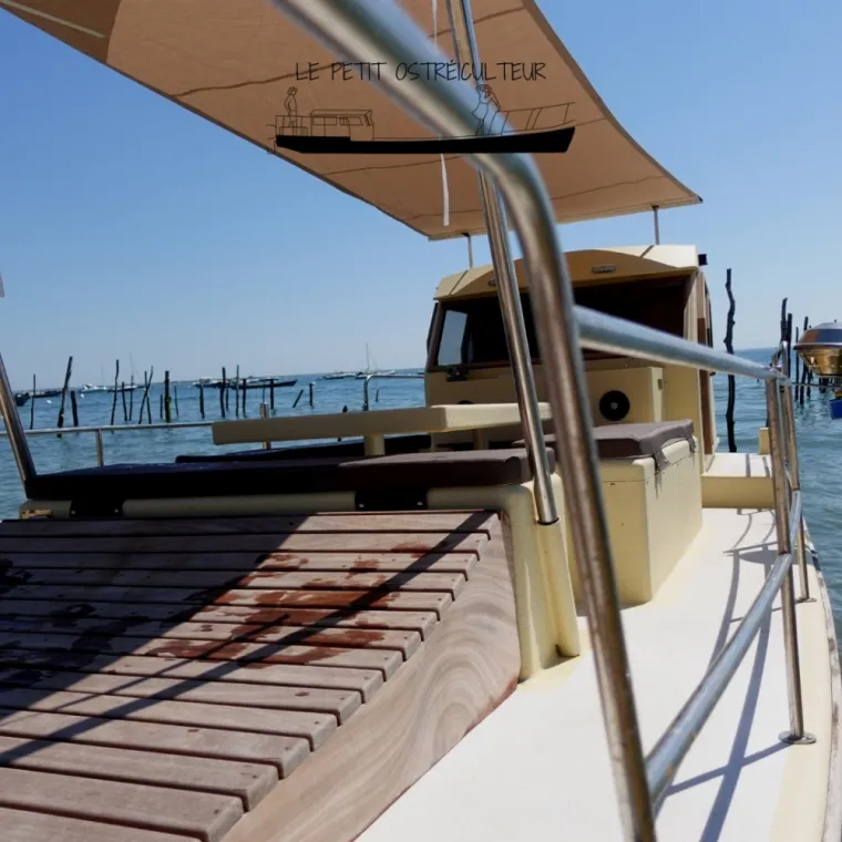 Découverte du bassin en bateau à Lège-Cap-Ferret